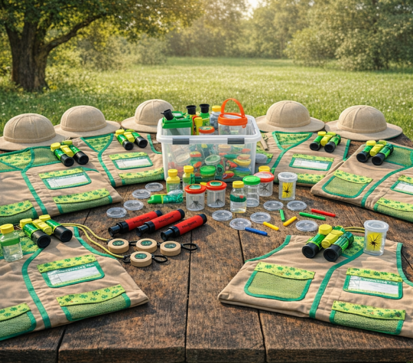 Party-Verleihkiste "Entdecker und Forscher"